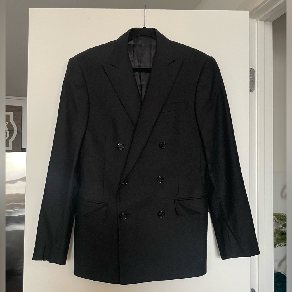 Ralph Lauren Double Breasted Wool Blazer